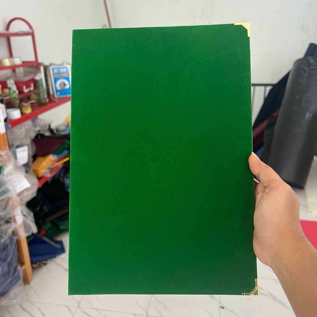 Map Bahan Bludru Premium ukuran A4 dan F4 Terbaru